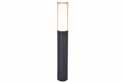 Lutec Dropa Smart tuinlamp antraciet - RGB bollard tuinverlichting