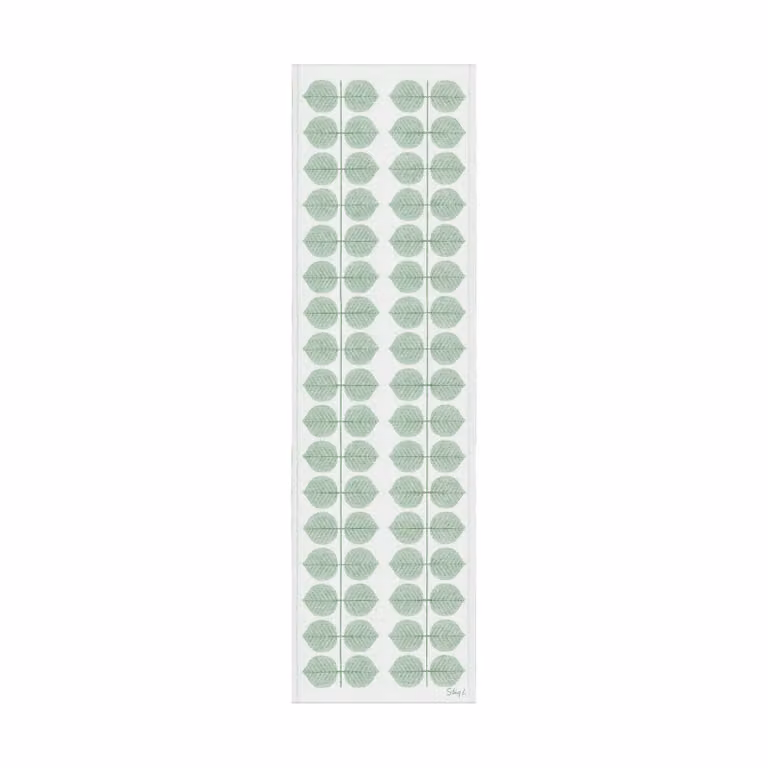 Ekelund Linneväveri Berså tafelloper Groen B: 35 cm, L: 120 cm