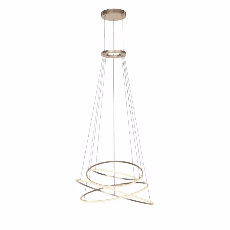 Neuhaus PURE Hanglamp E-Flying Rings Ø 110 cm goud/messing