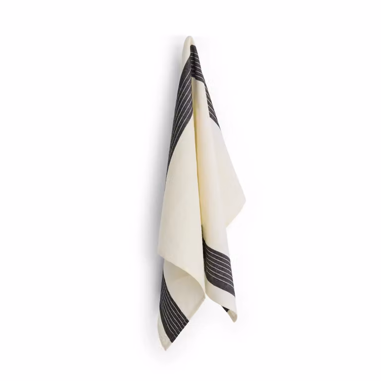 HAY Linear keukenhanddoek Cream 52 x 80 cm