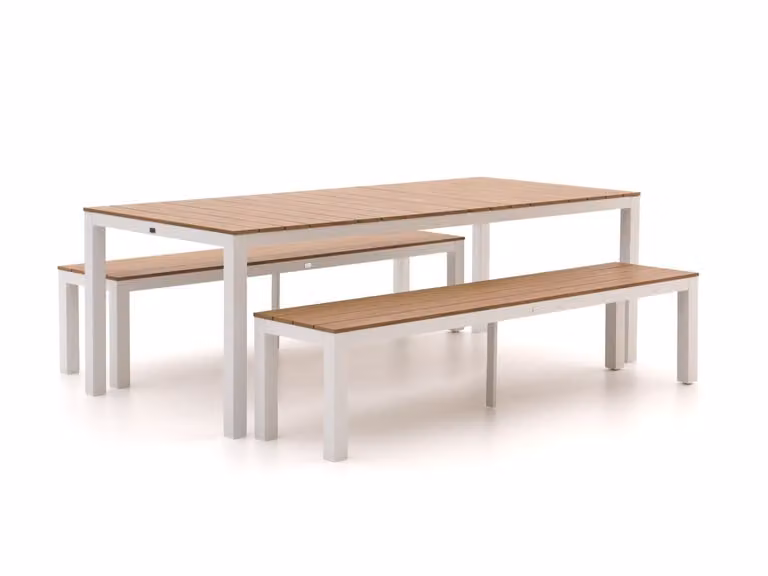 Bellagio Picknickset voor 6 personen, 3-delige tuinset van polywood