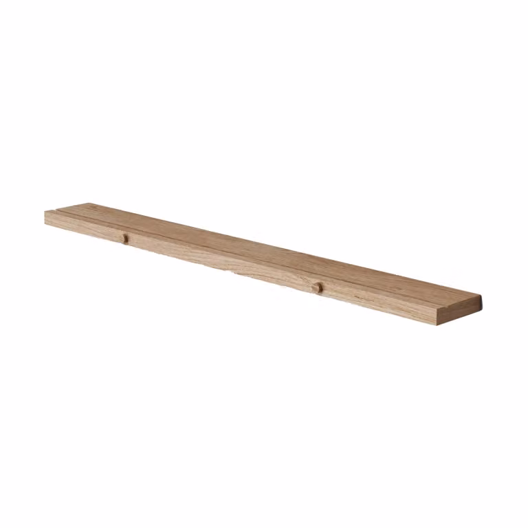 MOEBE Gallery fotoplank Eikenhout Bruin Breedte: 70 cm