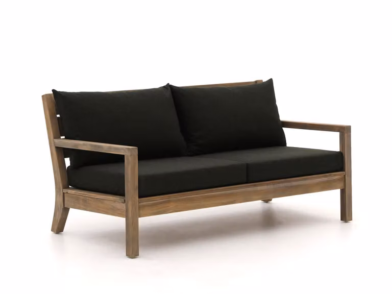 ROUGH Furniture Loungebank voor 2 personen in Old Teak hout