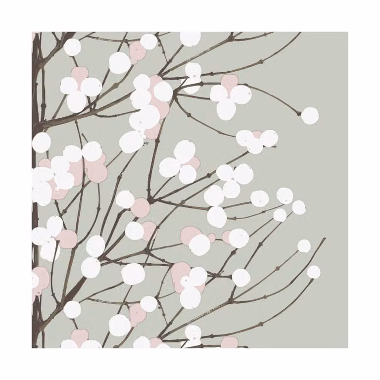 Marimekko Lumimarja servet 20-pack Sage 33 x 33 cm