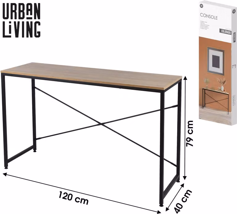 Urban Living COLORADO Wandtafel B: 120 cm, D: 40 cm, H: 79 cm