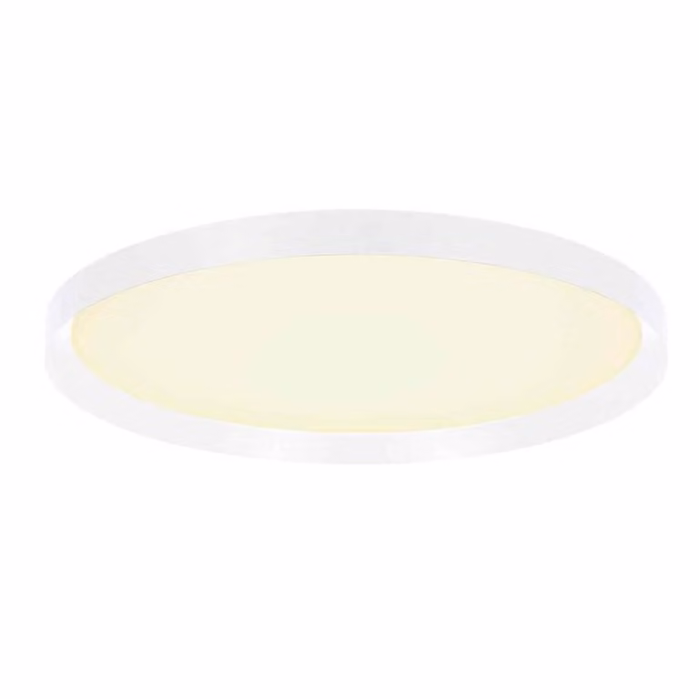 Steinhauer Flady moderne ronde plafondlamp wit Ø 50 cm