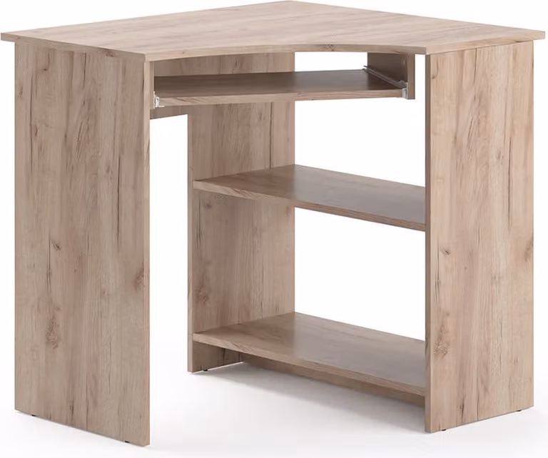 Vicco Odin Hoekbureau Sonoma, uitbreidbaar, B/D/H: 83 x 76 x 77 cm