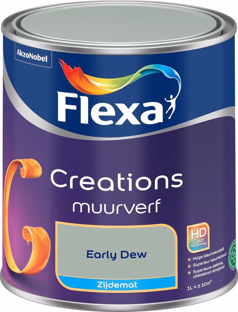 Flexa Creations Muurverf Zijdemat - Early Dew - 1 l