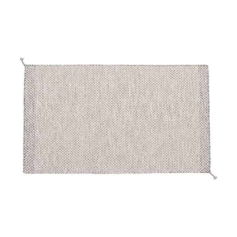 Muuto Ply vloerkleed wit, B/D: 85 x 140 cm