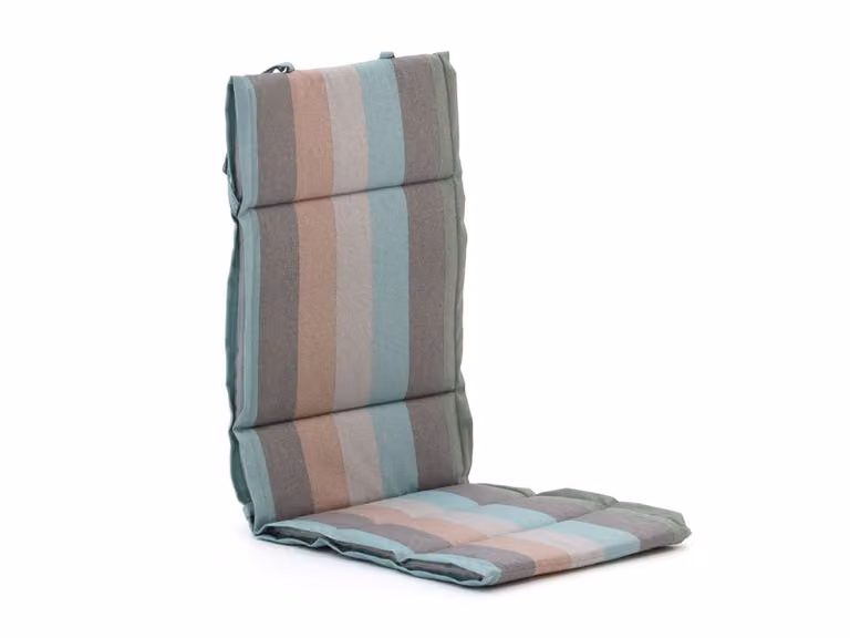 Madison Dunne tuinkussen Grijs-Antraciet B: 125 cm, H: 50 cm, D: 50 cm