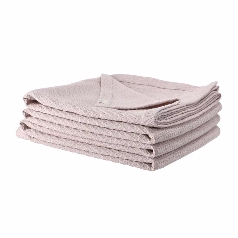 Scandi Living Kimono bedsprei dusty rose (roze) 260 x 260 cm