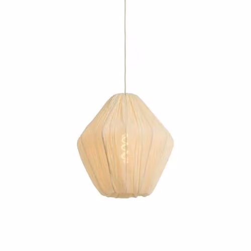 Light & Living Hanglamp Tambisan wit/beige B: 44 cm, H: 46 cm