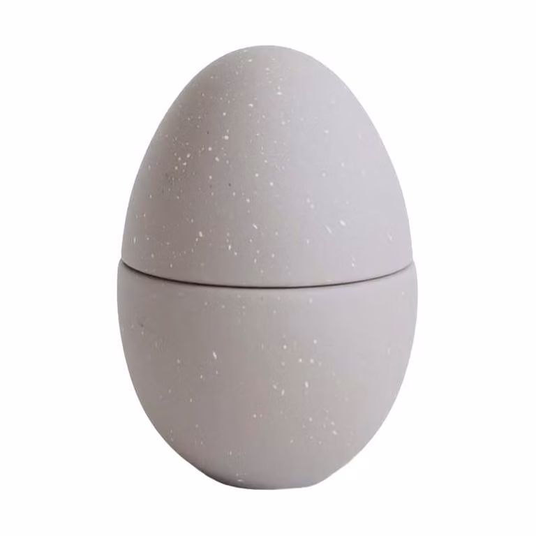 Cooee Design Bonbonnière kom Sand-shell diameter: 14 cm