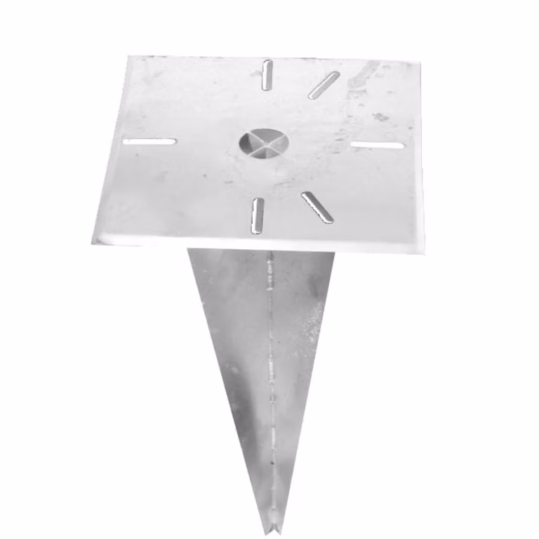 Franssen Montagespie Spike 3 voor tuinverlichting - Zilver - Metaal