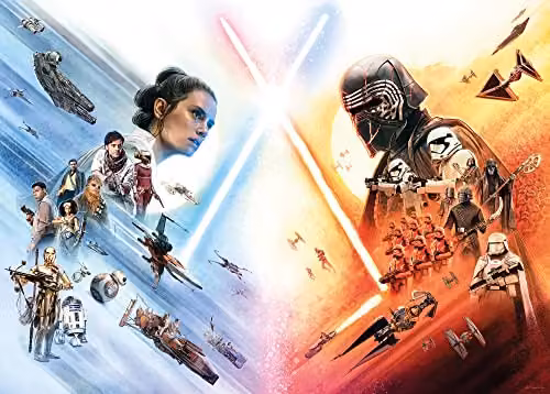 Komar Star Wars Movie Poster Kunstdruk Multicolour B: 70 cm, H: 50 cm