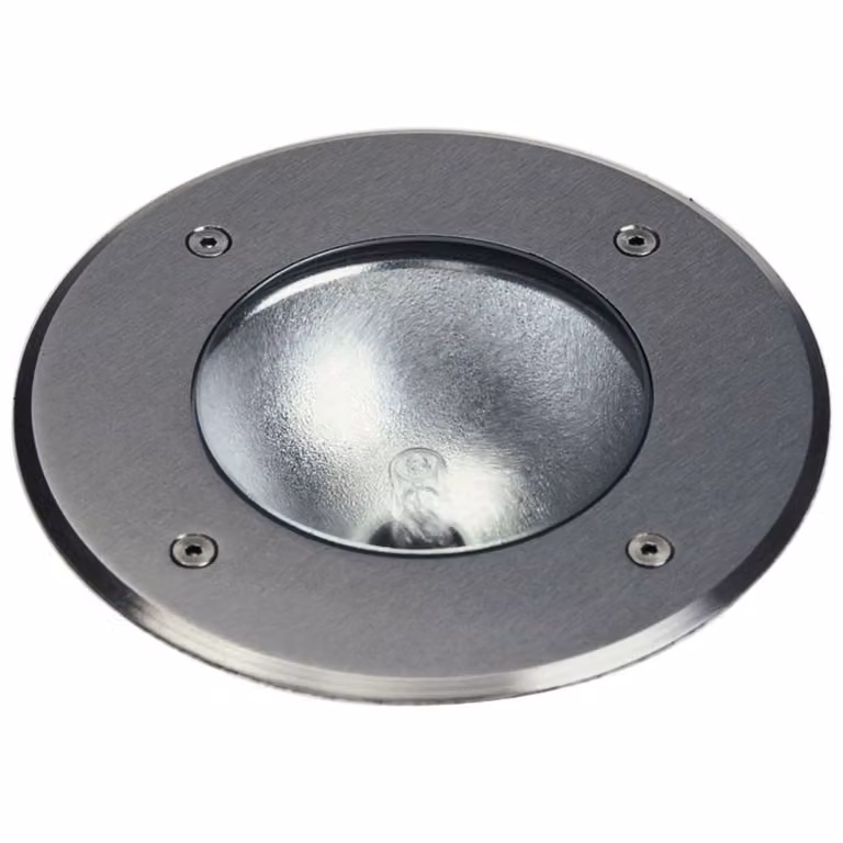 Albert Eliminate Grondspot 230V - RVS - Zilver - Diameter: 15 cm