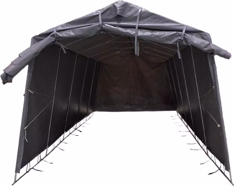 Fornorth tentgarage donkergrijs 3,2 x 6 meter