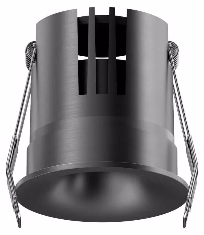 Lucide SNAX Dimbare Inbouwspot LED met CCT - Diameter: 6 cm - Grijs/Zwart/Chroom