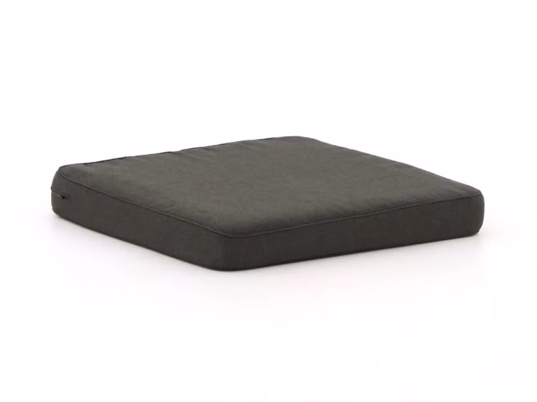 Madison Loungekussen voor de tuin, Zwart, 60 x 60 cm