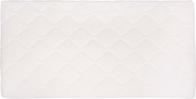 Quax Bedmatras met zipper en comfort foam, B/D/H: 120 x 60 x 11 cm