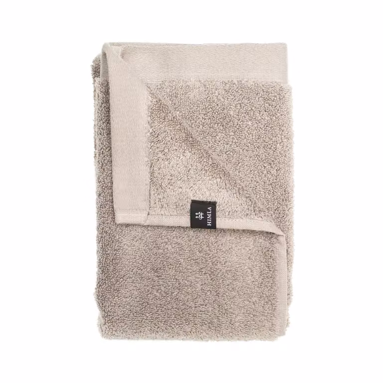 Himla Maxime biologische handdoek loodgrijs 30 x 50 cm
