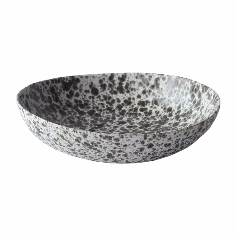 Tell Me More Rivoli saladeschaal medium Ø30 cm Green splatter