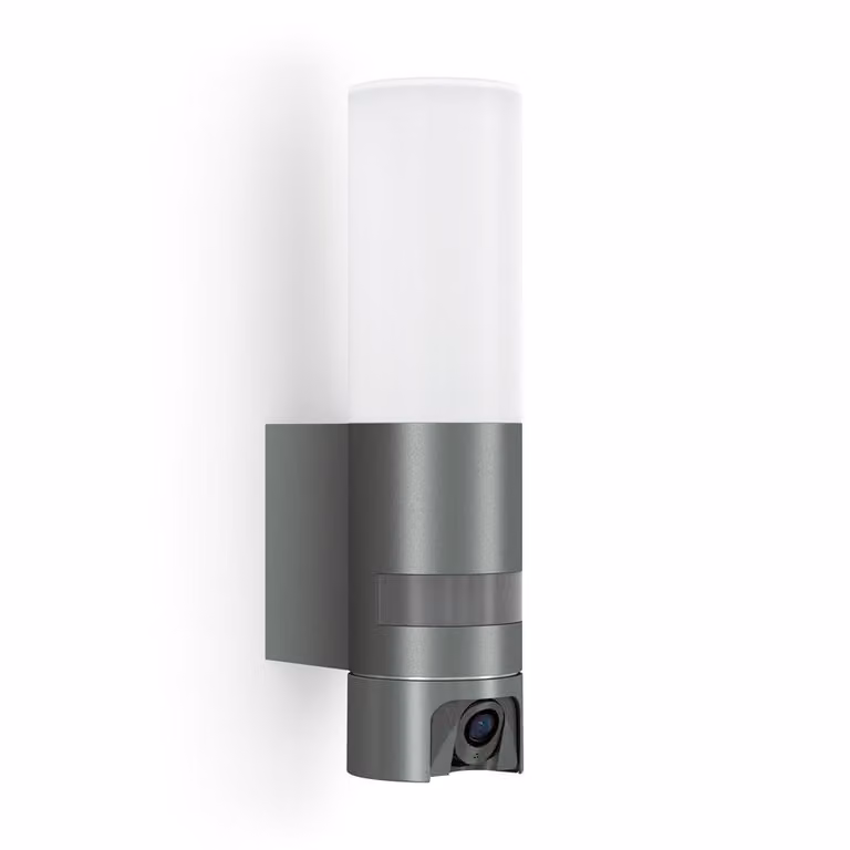Steinel Cam Light L 620 Buitenlamp met Wifi en Bewegingssensor, Grijs