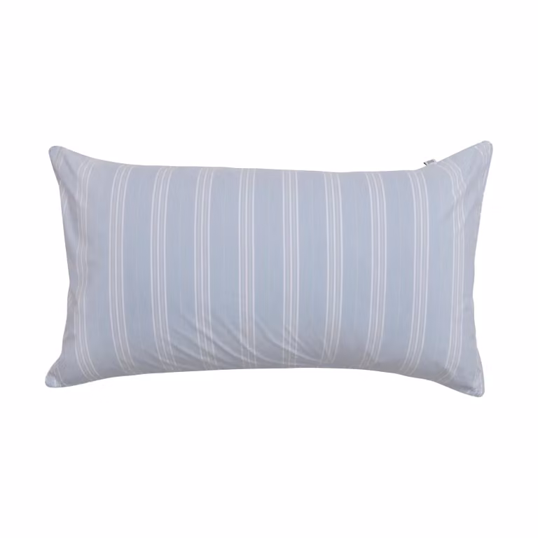 Mille Notti Camicia kussensloop Lichtblauw, 50 x 90 cm