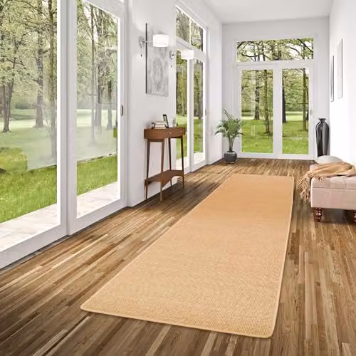Astra Sisal Natuur Loper Tapijt - Noot