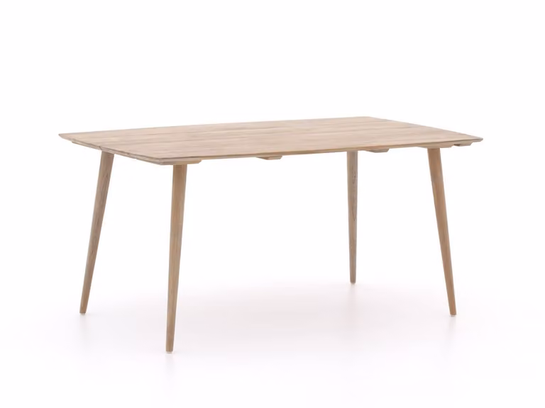 ROUGH Furniture Tuin eettafel ROUGH - Rechthoekig Teakhout - Bruin/Grijs