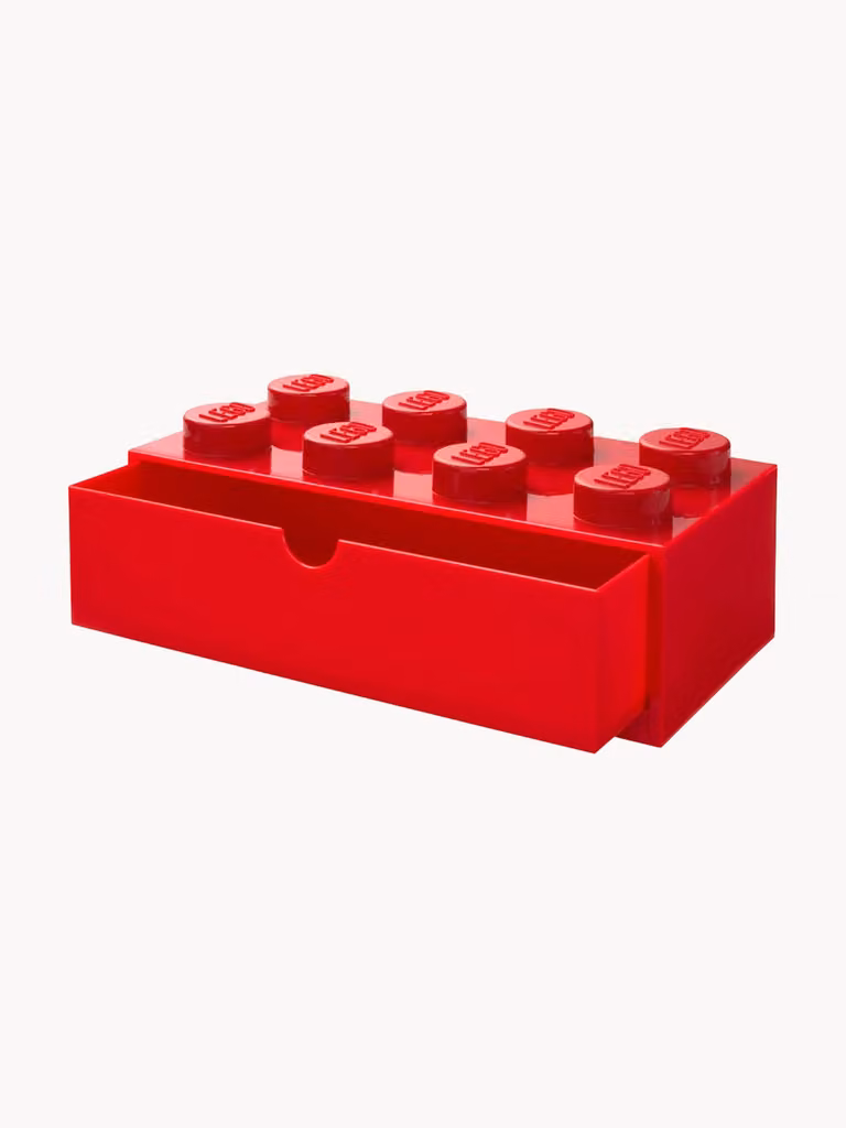 LEGO Brick opberglaadje voor kinderen met 8 knoppen
