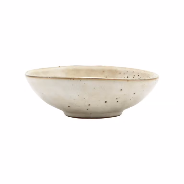 House Doctor Lake serveerschaal grijs keramiek Diameter: 13,3 cm