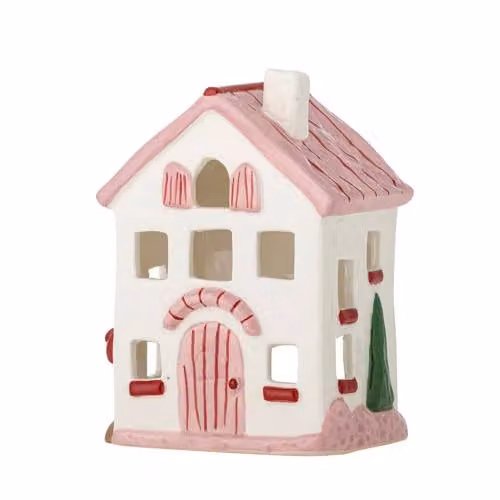 Bloomingville Shirly windlicht, multicolor, 16 x 11,5 cm