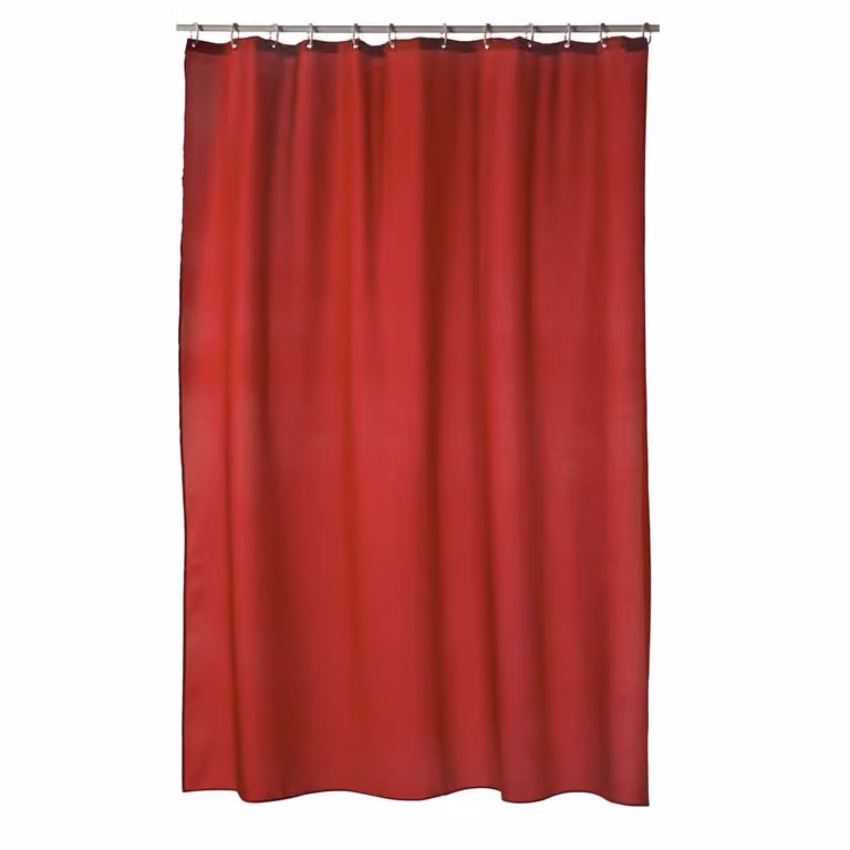 Etol Design Match douchegordijn rood