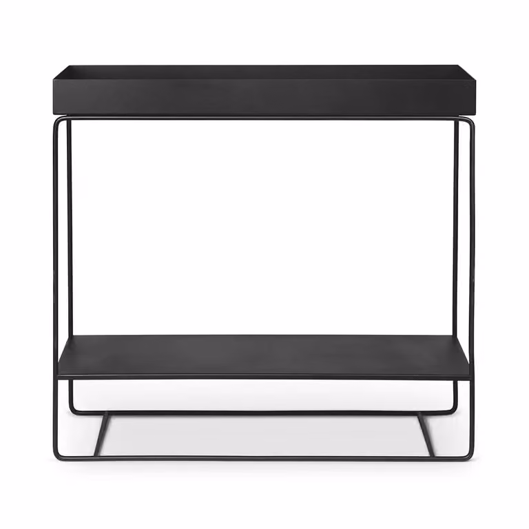 Ferm Living Plant Box Black Metal Minimalistisch Design