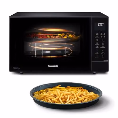 Panasonic NN-CT56RBEPG 4-in-1 Combimagnetron met Inverter, Airfryer, Convectie en Grill, 27L, Zwart