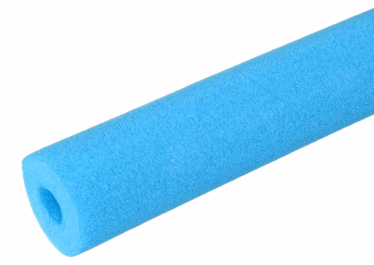 Dripio Isolatieslang van schuim, Blauw, Binnendiameter: 1 inch, Buitendiameter: 65 mm, Lengte: 1 meter