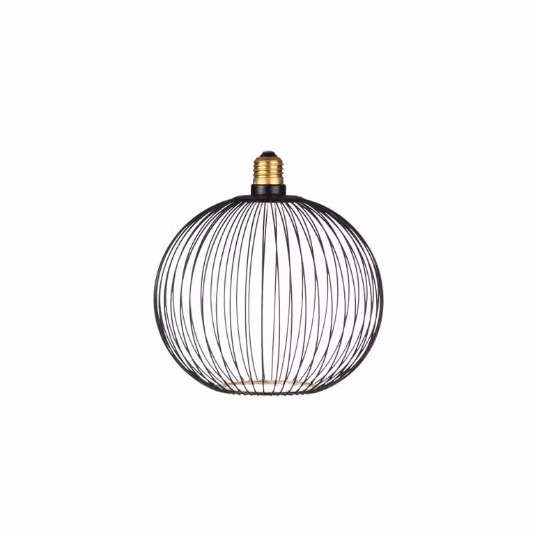 Segula Floating Filo LED-lamp zwart - 5W - E27 - 380lm - 2200K - Ø 18cm
