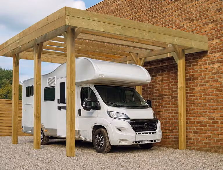 Solid Carport Modular S7763