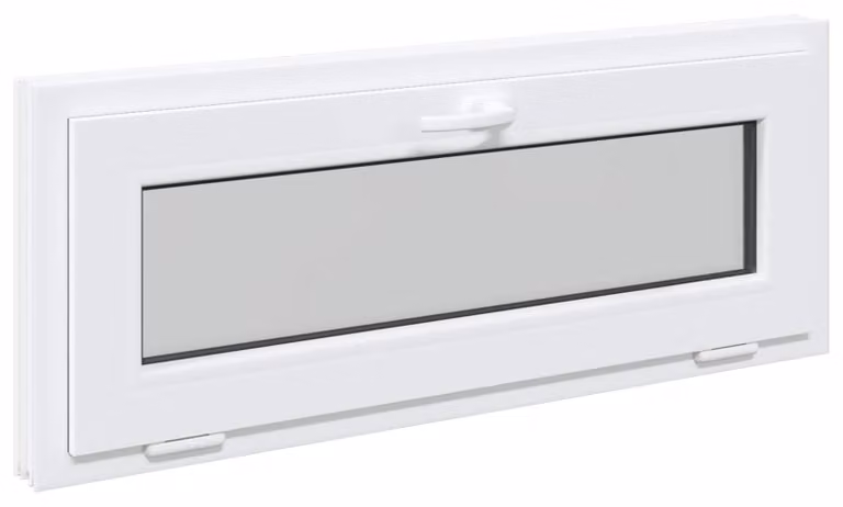 vidaXL Kelderraam RISOR van PVC en glas, 100 x 40 cm