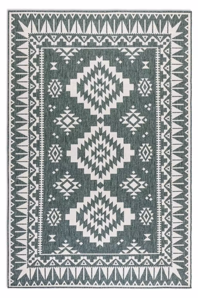 Hanse Home Collection Abstract Modern Vloerkleed, Groen, B: 160 cm, L: 230 cm