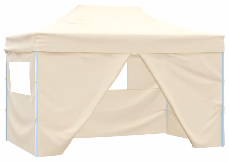 vidaXL Partytent in crème van Oxford-stof, B/D/H: 291 x 431 x 315 cm