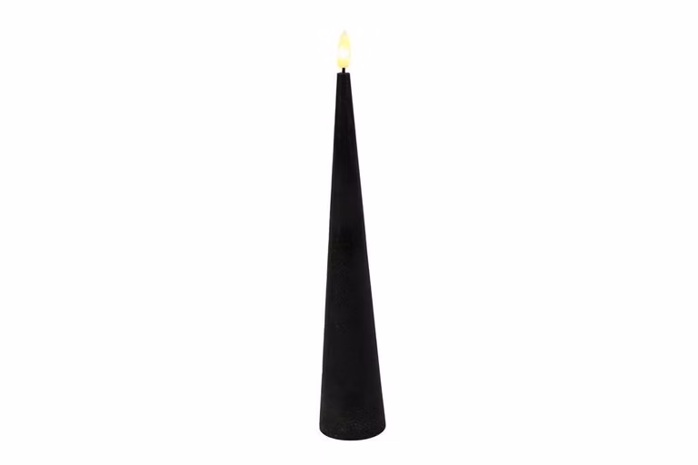 Countryfield Ledkaars Lyon Kegel Zwart D: 5 cm, H: 29 cm