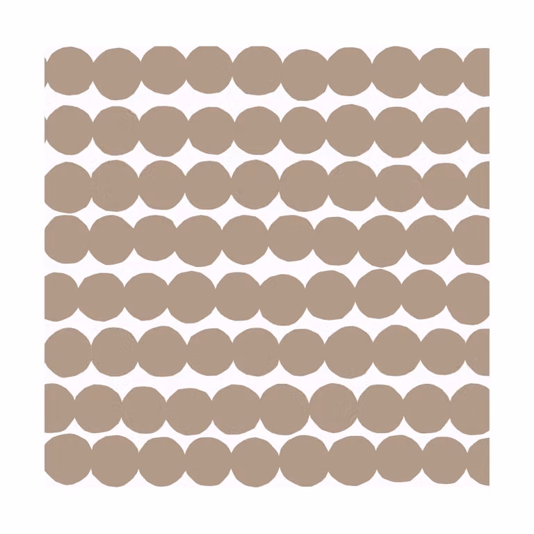 Marimekko Räsymatto servetten 20-pack Sand 33 x 33 cm