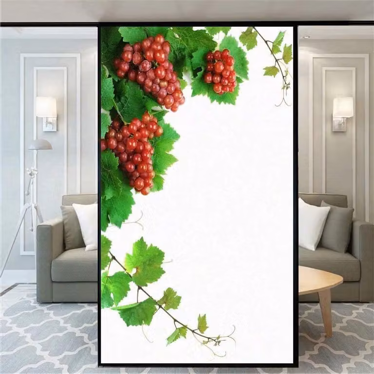 Decoratieve Glasfolie Matglas voor Privacy - Statisch Zonder Lijm - 50 x 160 cm