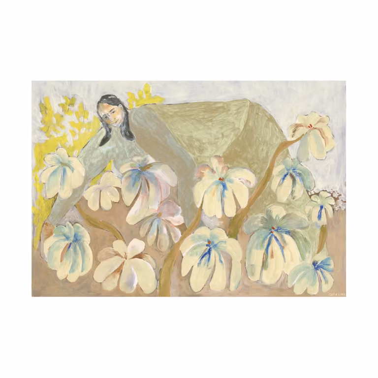 Fine Little Day Rose Garden Poster B/D: 50 x 70 cm