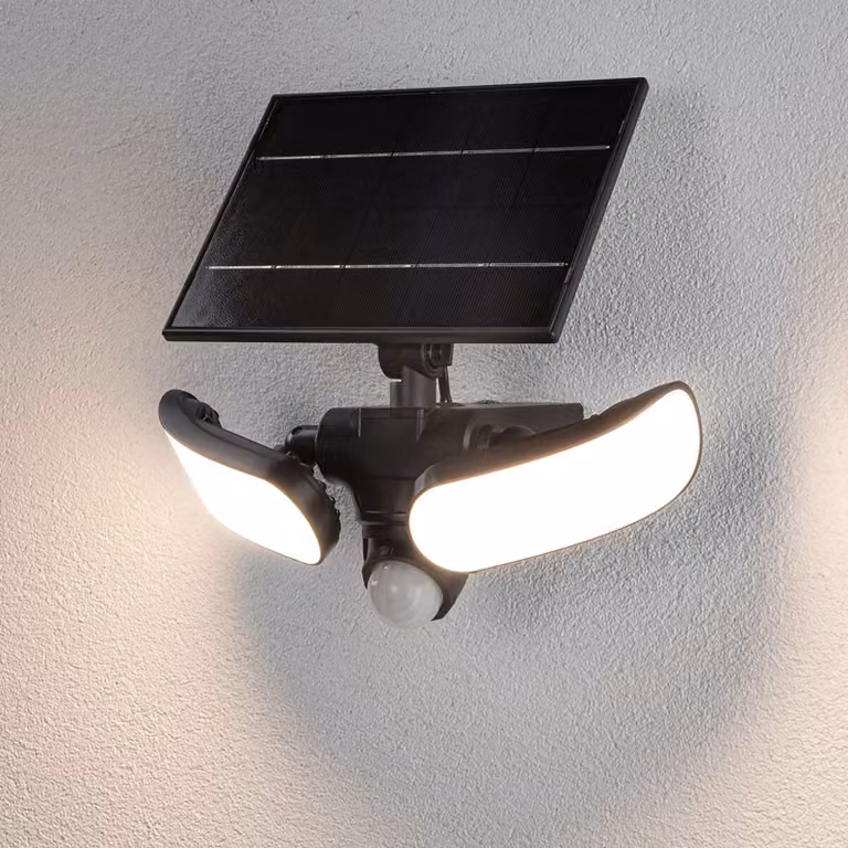 Paulmann Solar LED Wandlamp Sonlig met schemersensor en bewegingsmelder voor in de tuin