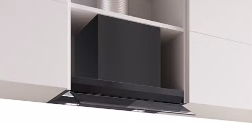 Bosch Serie 6 DBB67DP60 Geïntegreerde Design Schouwkap - 60 cm - Mat Zwart