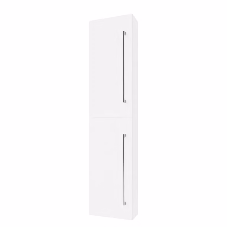 VCM Badinos 2 Hoge badkamerkast met 2 deuren, wit, B/D/H: 33 x 22 x 150 cm