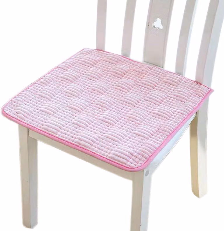 Vierkant Krukkussen met Linten en Antislip Siliconen - 45 x 45 cm